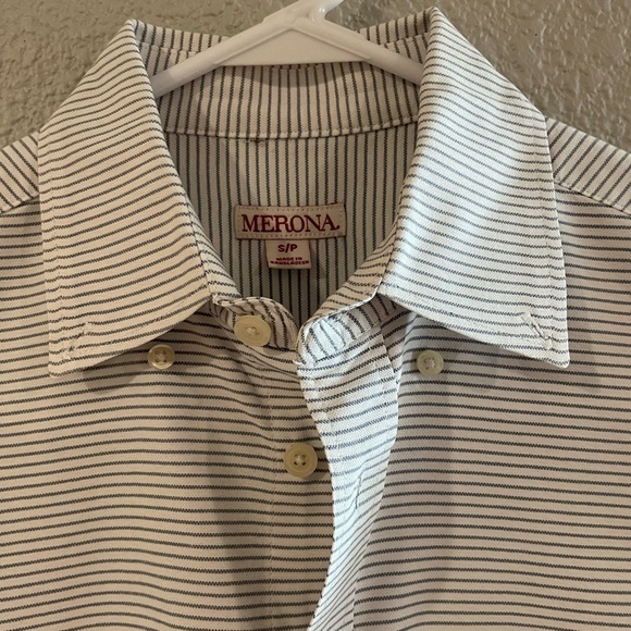 Merona Horizontal Striped Long Sleeves Shirt - Picture 2 of 2